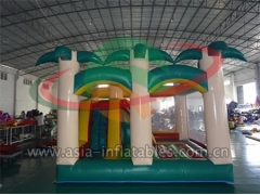 Dino Bouncer Commercial Use Inflatable Palm Tree Bouncer