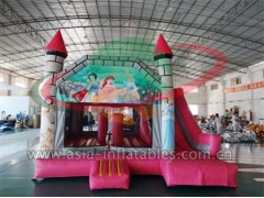 New Design Perfect Inflatable Cinderella Jumping Castle With Slide