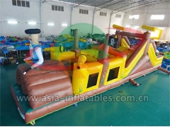 Inflatable Pirate Obstacle Course Games For Party With Factory Price
