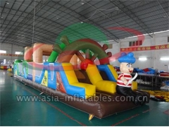 Inflatable Obstacle Course Games In Pirate Theme,Customized Yours Today