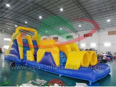 Hot Selling Outdoor Inflatable Obstacle Course Run Games in Factory Price