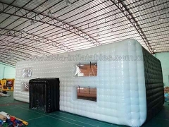 Military Inflatable Obstacle Airtight Inflatable Cube Tent