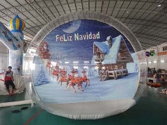 Bubble Tent Inflatable Snow Globe for Take Photo & Bungee Run Challenge