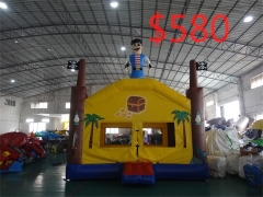 Inflatable Castle Bouncer Combo For Kids & Fun Derby Horse Race