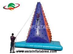 New Arrival Large Inflatable Interactive Games Inflatable Rock Climbing Wall For Sale