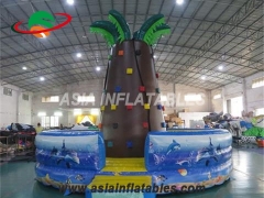 Custom Inflatables Jungle Inflatable Rock Climbing Wall Kids For Inflatable Interactive Sport Games