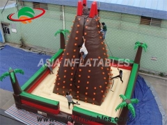 Customized Entertainment Games Kids Inflatable Tree Rock Climbing Wall