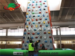 Outdoor Hot Sale Sport Games Climbing Wall Inflatable Rock Climbing Mountains