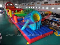 Commercial Inflatables 18mL Inflatable Obstacle Sport For Event
